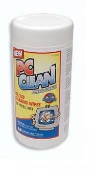 MANHATTAN TFT/LCD Cleaning Wipes, Alcohol-free, 100 disposable sheets. 410830 