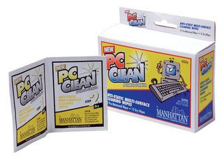MANHATTAN Multi-Surface Cleaning Kit, Alcohol-free, 12 Twin Packets. 433266 