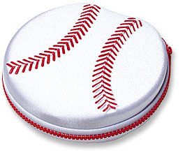 MANHATTAN CD case with zipper "Baseball", 12 CD, 434515 