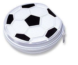 MANHATTAN CD case with zipper "Soccer", 12 CD, 433914 