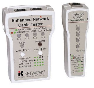 INTELLINET LAN cable tester RJ45, 350136 