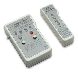 INTELLINET Multifunction Cable Tester, RJ-45/RJ-11, 351898 