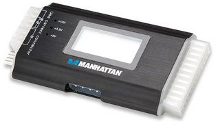 MANHATTAN PSU tester, ATX, 20- or 24-pin, 101530 