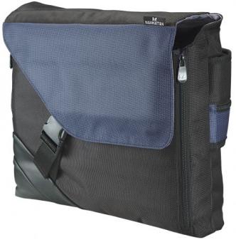 MANHATTAN  Berlin Notebook Computer Messenger Sling Bag,Top Load,Up To 15.6 
