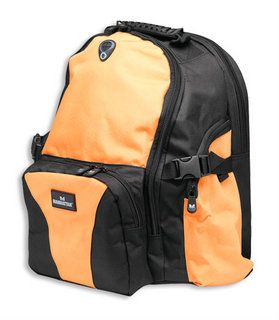 MANHATTAN Notebook backpack "Villager", orange, 437714 