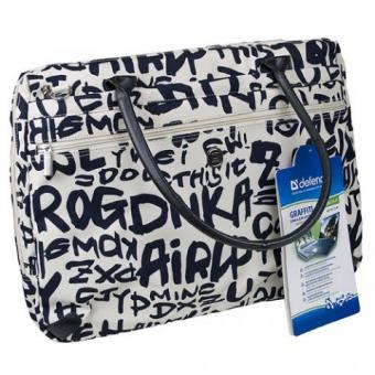 DEFENDER Notebook bag (lady) 15.6" Defender "Graffiti", blue, 06002 