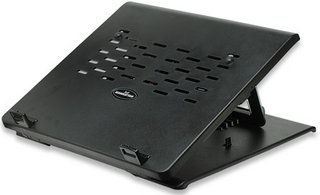 MANHATTAN Notebook Computer Cooling Pad, USB Pass-through, Single Fan, 439268 