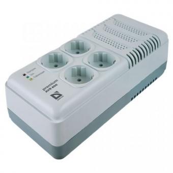 DEFENDER Premium AVR voltage regulator, 150-280V,  250W, 4 sockets, AVRPrem600 