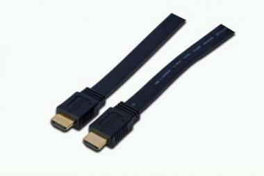ASSMANN HDMI 1.3 High Speed connection cable, flat version, 3.0m, type A/M - type A/M, AK-330104-030-S 