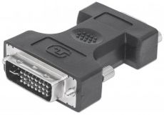 MANHATTAN, DVI-I male / VGA (HD15) female Adapter, 766623328883 