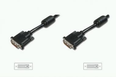 ASSMANN  DVI connection cable, DVI(24+1), M/M, 10.0m, DVI-D DUAL link, AK-320101-100-S 