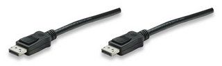 MANHATTAN DisplayPort Male / DisplayPort Male, 2.0m, 307116 