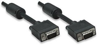 MANHATTAN, SVGA data connection cable M/M, 20.0m, ferrite core, double shielded, 372190, ICOC SVGA-D-20 