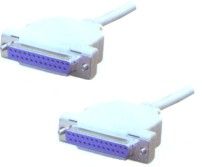 MANHATTAN, AT Modem cable, DB25F/DB25BF, 2 m, ICOC 042-NM, 301657 