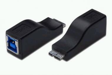 ASSMANN USB 3.0 adapter, micro B/M - B/F, AK-300517-000-S 
