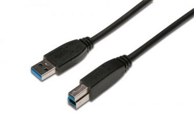 ASSMANN USB 3.0 connection cable, USB A - Micro USB B, 0.5 m, AK-112345 