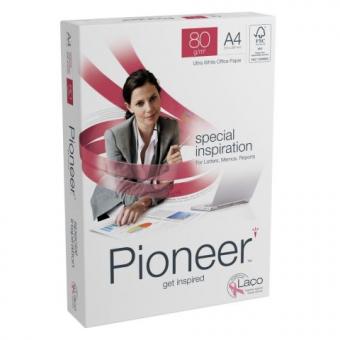White paper Pioneer, 500 pages, A4, 80g/m2 