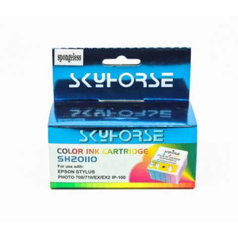 SKYHORSE EPSON SH20110 (S020110) cartridge (Stylus Photo/Photo 700/710/EX/EX2/IP-100) color 
