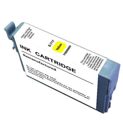 LAMA FRANCE EPSON T0714, yellow,  STY D78-Y, forth generation, , For Stylus D78 DX4000 DX4050 DX5000 DX5050 DX6000 DX6050 DX7000, EJ78G4Y 