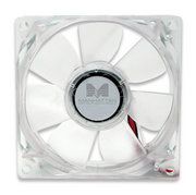 MANHATTAN, case and PSU cooler, ball bearing, 80x80x25mm, Red LED illumination, 12V, 701679 