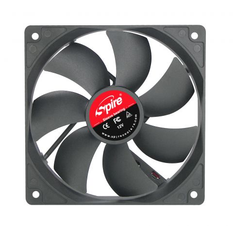 SPIRE, case and PSU cooler, 120x120x25mm, 12V, 3pin, SP12025S1L3-CB 