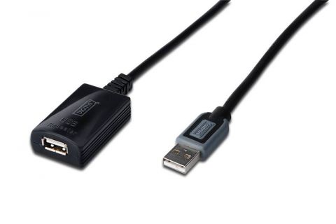 DIGITUS USB 2.0 Repeater Cable, USB A male / A female Length 10.0m, DA-73100 