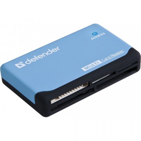 DEFENDER USB 2.0 external card reader, blister packing, ULTRA, 4714033835008 