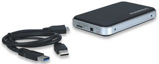 MANHATTAN External Enclosure Superspeed USB 3.0, SATA, 2.5", 130257 