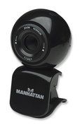 MANHATTAN Mega Cam, Hi-Speed USB, 7.5 Megapixels, Auto Tracking, Built-In Microphone, 460460 