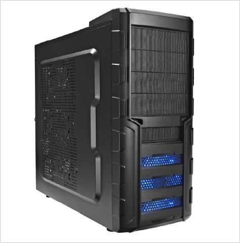 Linkworld case Venuz 3134-15 USB 3.0 GAMING ATX, black, Screwless. Without PSU, VC101 