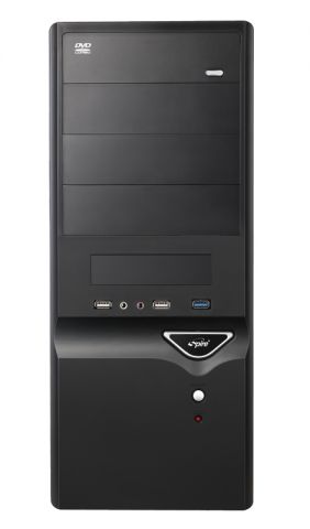 Spire case CoolBox 2215, ATX, Black, USB 3.0, Incl. 420W ATX PSU, SP2215B-420W-PFC-HD3 