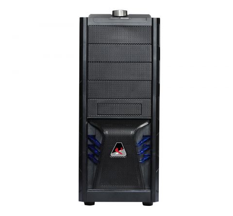 Spire case X2 6018, ATX, Black, USB 3.0, without PSU (bottom), X2-6018B-CER 