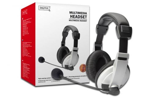 DIGITUS Stereo Multimedia Headset , DA-12201, 4016032320876 