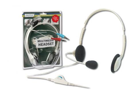 DIGITUS Stereo Multimedia Headset , DA-10201 
