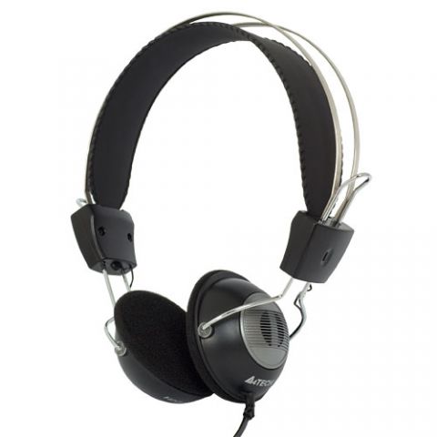 A4Tech Stereophonic headset with volume control and microphone, HS23 