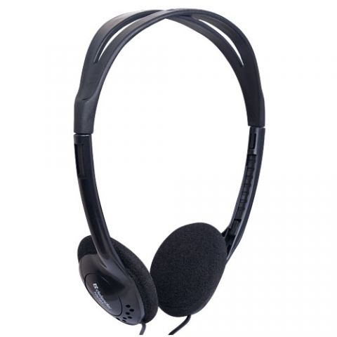 DEFENDER Stereo headphones with sound regulator, HN-101 