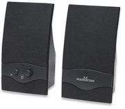 MANHATTAN  2100 Series 2.0 Speaker System, USB power, Black, 160711 