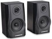 MANHATTAN  2900 High End 2.0 Speaker System, Black, 161695 