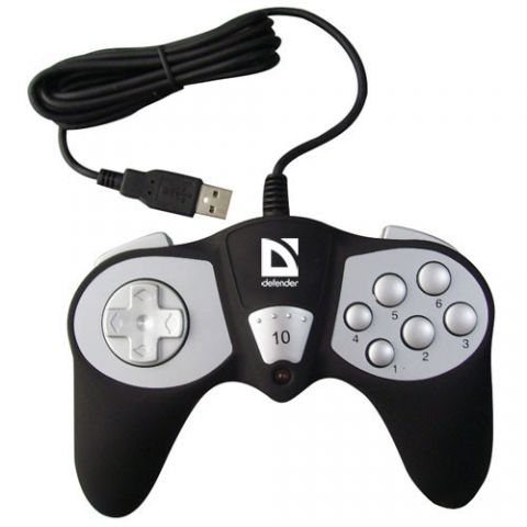 DEFENDER Gamepad, 10 buttons, "Game Racer", USB, DEF-RG 