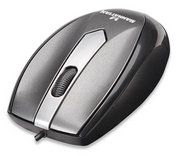 MANHATTAN MO1 Mini mouse, USB, three Buttons with Scroll Wheel, 1000 dpi, Grey 177962 