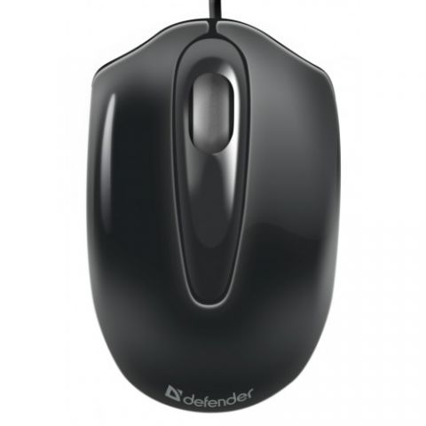 DEFENDER Wired optical mini-mouse 2 buttons + 1 scroll, 800dpi, USB, Optimum MS-130, 4714033521307 