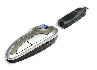 MANHATTAN Wireless presentation mouse, embeded laser, scroll ball, 176569 