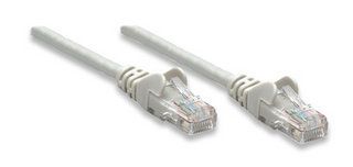 INTELLINET  UTP LAN cable, patch, 0.5m, grey, SOHO 2xRJ45,  362214 