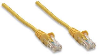 INTELLINET  UTP LAN cable, patch, 1.0m, yellow, 2xRJ45, 766623318969 