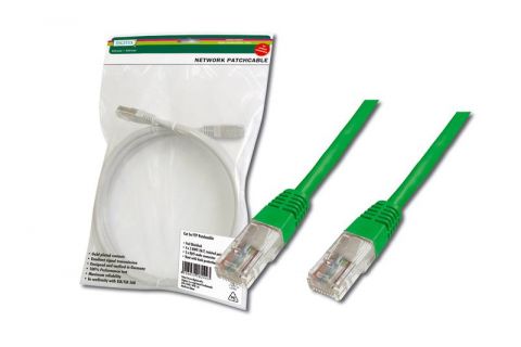 DIGITUS  UTP LAN cable, patch, 2.0m, Green, 2xRJ45, DK-1511-020/G 