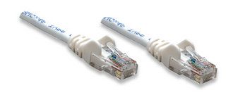 INTELLINET UTP LAN cable, patch, 3.0m, white, 2xRJ45, 320696 