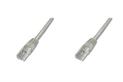 ASSMANN  UTP LAN cable, Ecoline  patch, 7.0m, grey, 2xRJ45,  AK-1512-070 