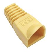 INTELLINET RJ45 Plug Cover Yellow, cable boot, 504386 