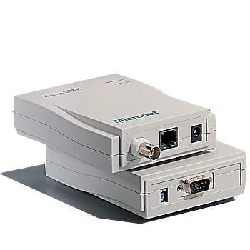 MICRONET SP861A Internet IP Sharer, 1 LAN port with BNC/RJ45 connector, 1 WAN Async port with RS232 connector 