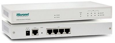 MICRONET SP880B, DSL/Cable VPN Firewall Router with 4 Port 10/100 Mbps Fast Ethernet Switch, McroOffice Series 